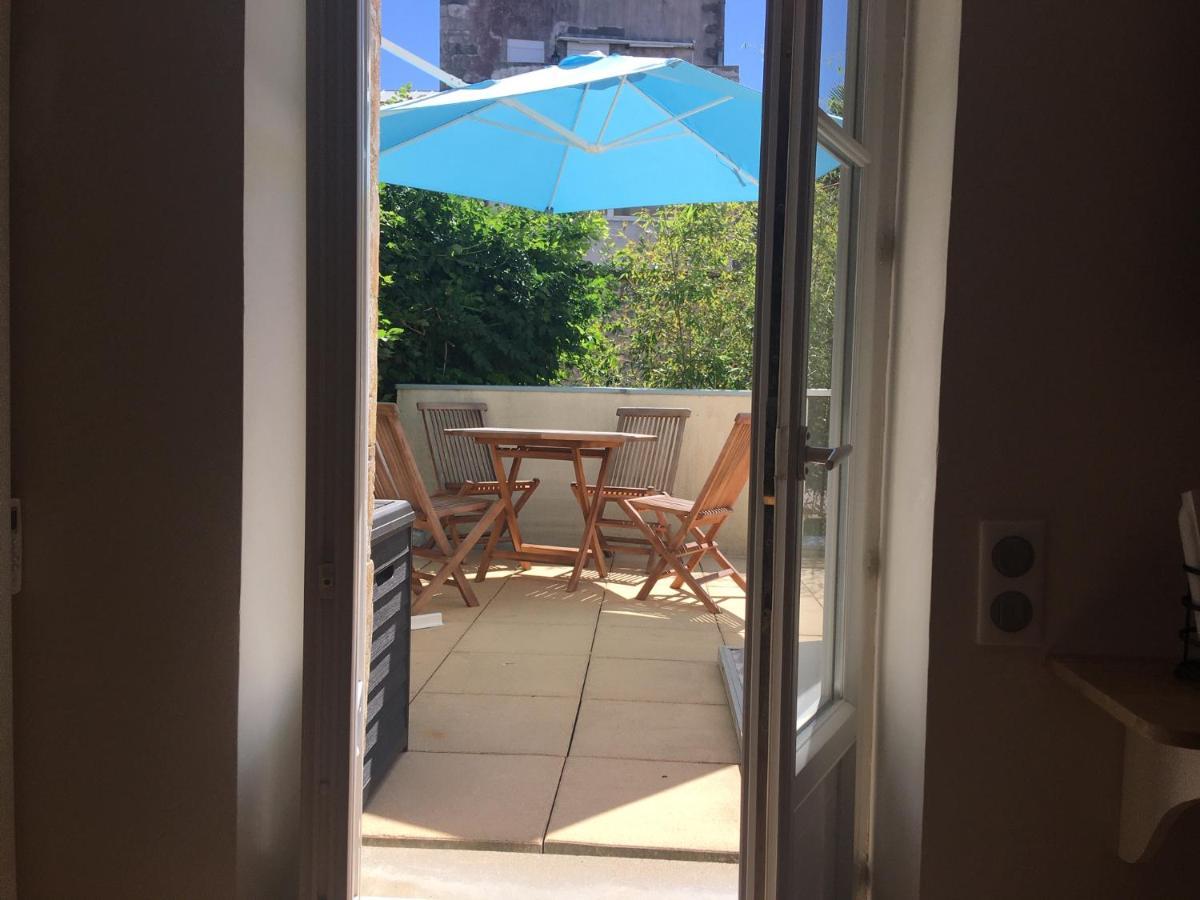 L Appart Des Cloutiers, Terrasse De 25M2 라로셸 외부 사진